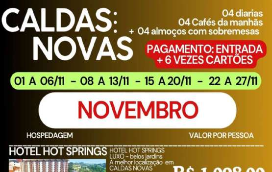 CALDAS NOVAS -  NOVEMBRO 2025 